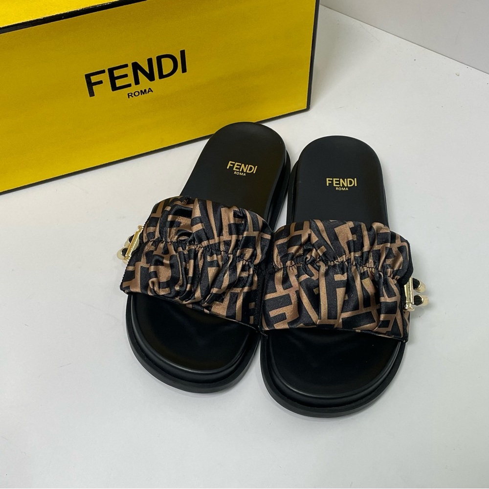 Fendi Women's Brown Sandals